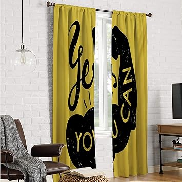Amazon Com Mozenou Fit Window Curtain Assorted Colors Soundproof
