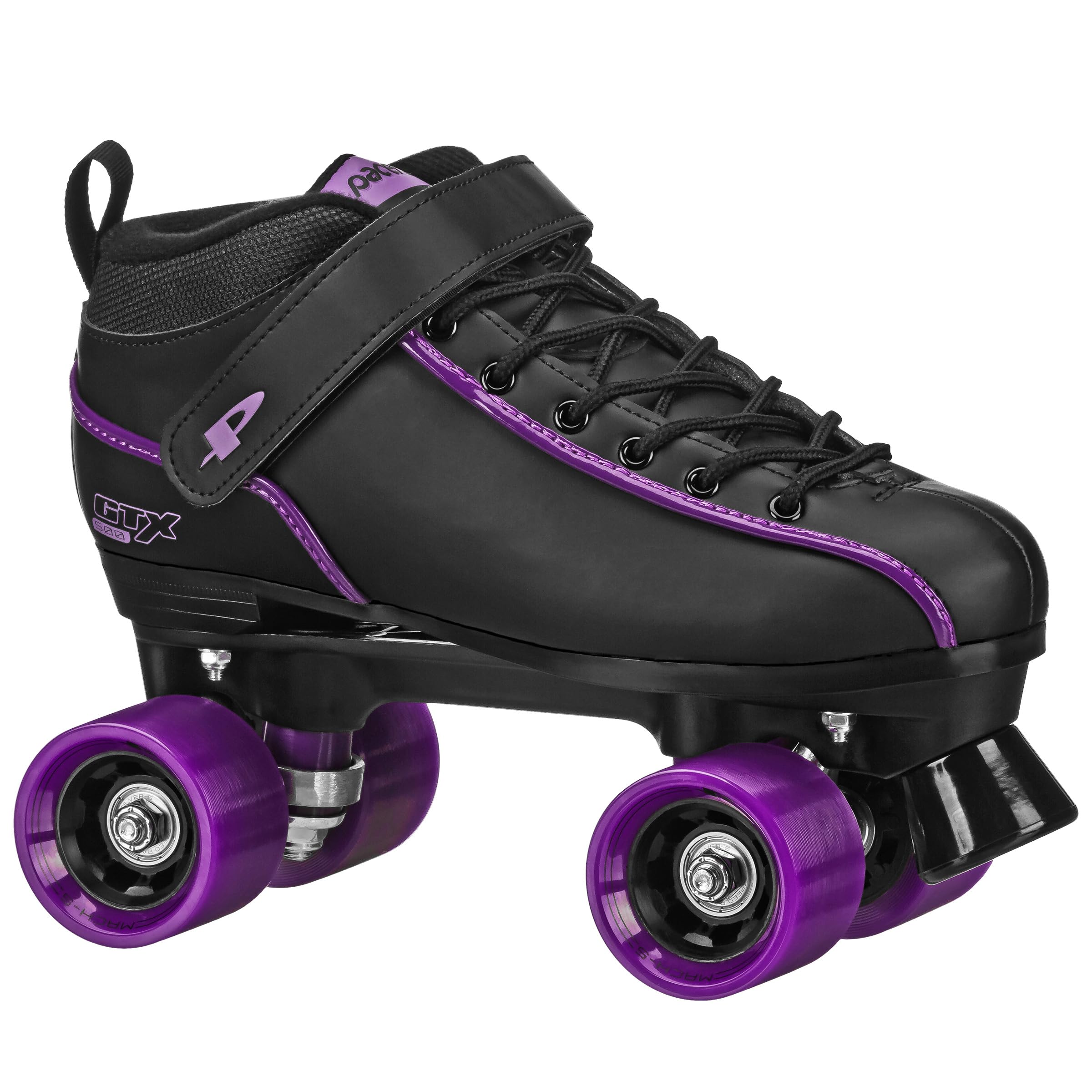 Photo 1 of Pacer GTX Quad Indoor Traditional Speed Style Roller Skates Purple Size M10 / W11