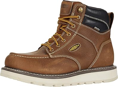 keen wedge sole work boots