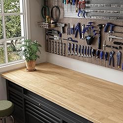 ARIEL 96 x 25 x 1.5 Hevea Unfinished Butcher Block