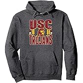 USC Trojans Vintage 90's Retro Officially Licensed Pullover Hoodie