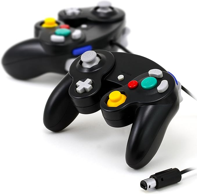 CSL 2 x Gamepad Nintendo Wii Wii U GameCube Controller vibration