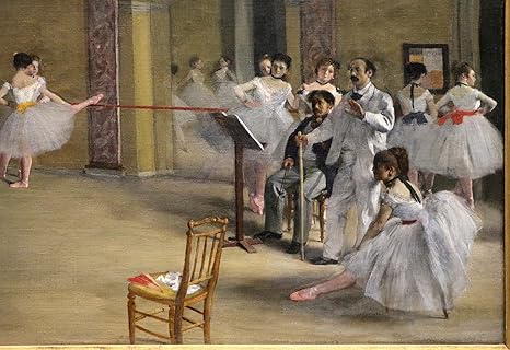Tallenge The Dance Foyer At The Opera By Edgar Degas Small
