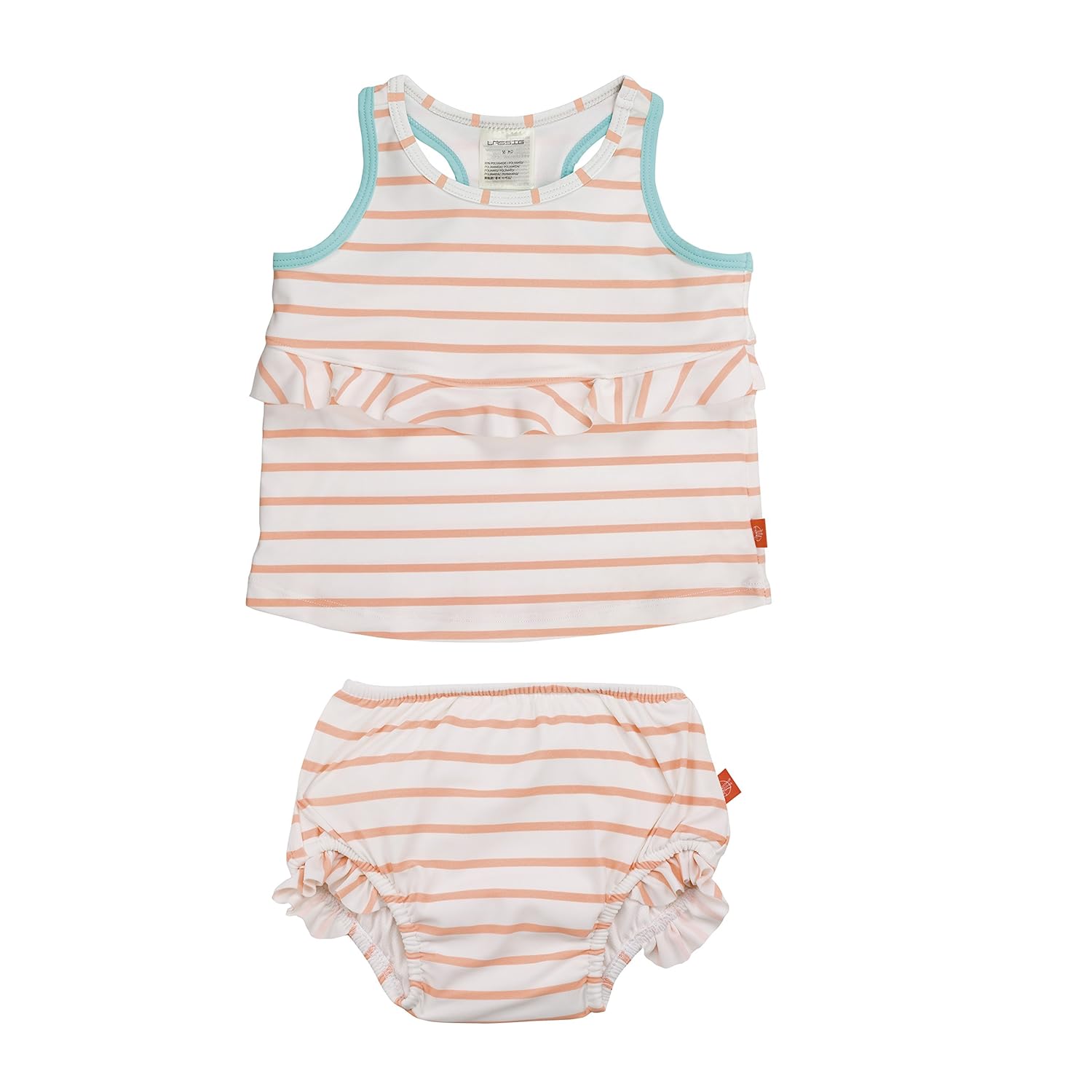 peach tankini