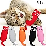 Legendog 5Pcs Catnip Toy, Cat Chew Toy Bite Resistant Catnip Toys for Cats,Catni