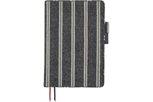 ほぼ日 Hobonichi Techo Cousin Cover [A5 Cover Only] Lined Fabric: Twill (Navy x Gray)