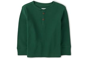 The Children's Place Toddler Boys Long Sleeve Thermal Henley Top