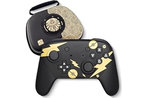 YKASEK Switch Pro Controller, Wireless Switch Controllers with Carrying Storage Case, Upgraded Gamepad Switch Remote Replacement for Switch Controller Support NFC/Dual Vibration/Screenshot/Wake-up Function