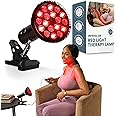 LifePro InfraGlow NIR & Red Light Therapy Lamp, Infrared Red Light Bulb with 18 LEDs & Clip-On Design, at-Home Therapy for Body, Chronic Pain Relief, Skin Wellness & Recovery
