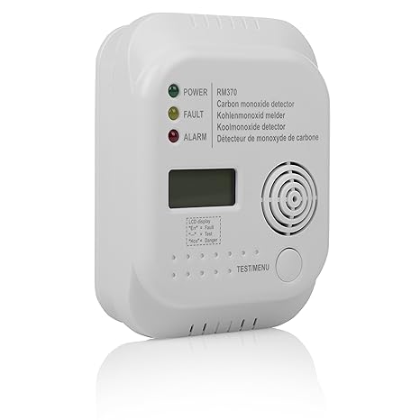 Smartwares RM370 Detector de monóxido de Carbono, 1.5 V, Blanco