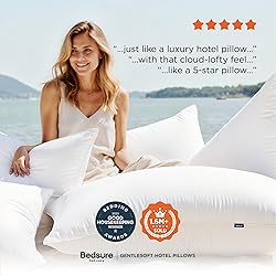 Bedsure Pillows Queen Size Set of 2 - Soft Bed