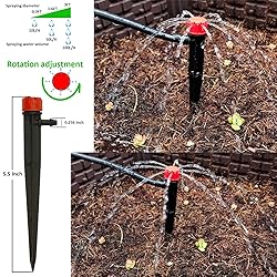 Drip Irrigation Kit 65.5 Feet, 1/4 Pipe Automatic