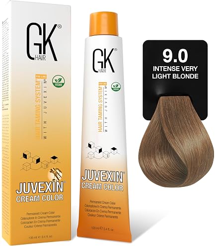 Amazon.com : GK HAIR Global Keratin Natural 9 Very Light Blonde