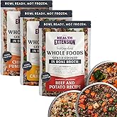 Health Extension Gently Cooked Dog Food Variety Pack – Chicken & Pumpkin, Beef & Potato, Lamb & Carrot – 9 oz Each – Human-Grade Superfood Meals for Digestion, Immunity & Coat Health (Pack of 3)