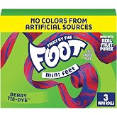 Fruit By the Foot, Berry Tie Dye, Mini Snacks, 3 ct | Gluten Free &amp; Gelatin Free, Good Source of Vitamin C, Individually Wrapped