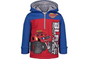 Nickelodeon Blaze and the Monster Machines Fleece Half Zip Hoodie Toddler to Big Kid