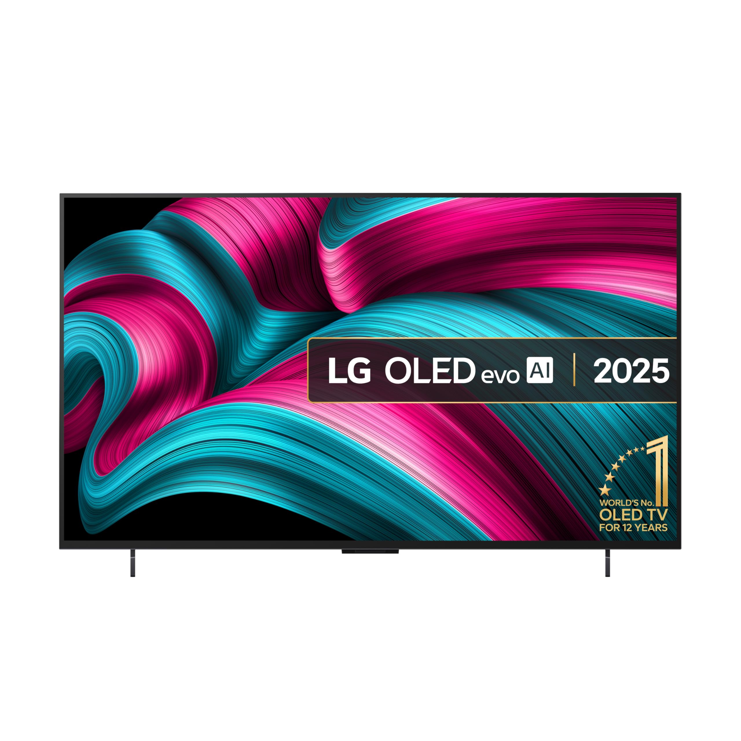 LG OLED42C55LA 42-Inch OLEDevo 4K UHD Smart TV, (α9 AI Processor Gen7, Dolby Atmos, Freeview Play and Amazon Alexa, 120Hz) [Model 2025]