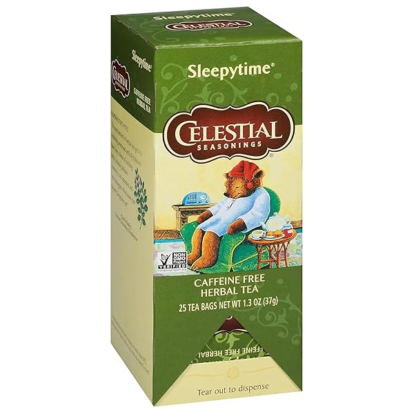 CELESTIAL SEASONINGS SLEEPYTIME HERBAL TEA, 25 TEA BAGS