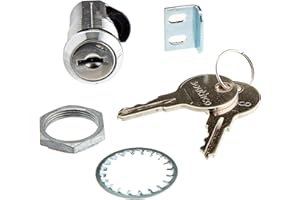 Southco Inc 93-10-201-10 Key-Activated Push-to-Close Latch .375 Panel Thickness, Southco Slam Action Type Latches