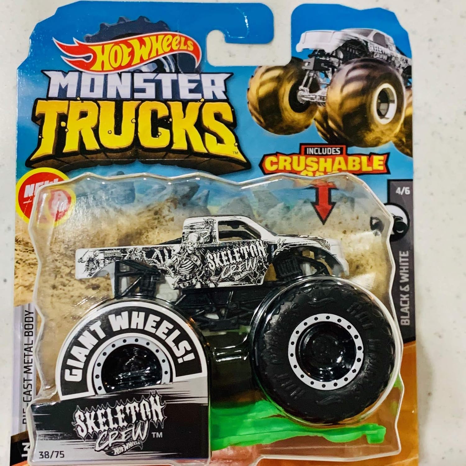 monster truck skeleton