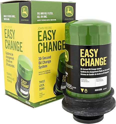John Deere Easy Change Oil System Auc12916 E120 E130 E150 E160 E170 E180 Amazon Ca Patio Lawn Garden