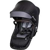Baby Trend Morph Single to Double Stroller Second Seat, Dash Black