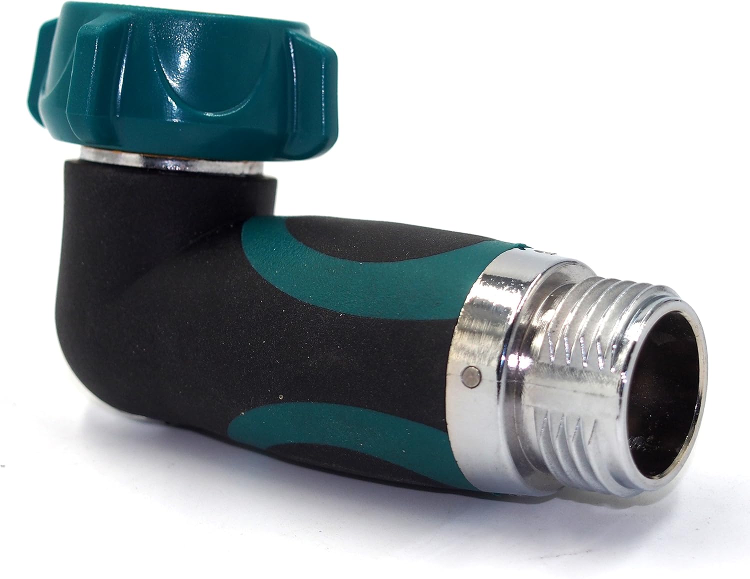 2wayz 90 Degree Garden Hose Elbow with Shut Off Valve. Upgraded 2019 Full Metal Bolted and Threaded Spigot Extender. Perfect for RVs. Ergonomic, Lead Free, Family Safe Adapter : Garden & Outdoor