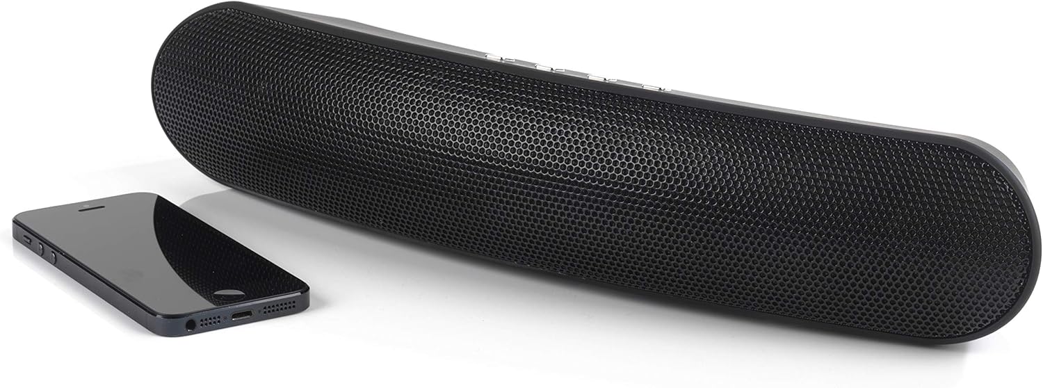 intempo metallic curved speaker