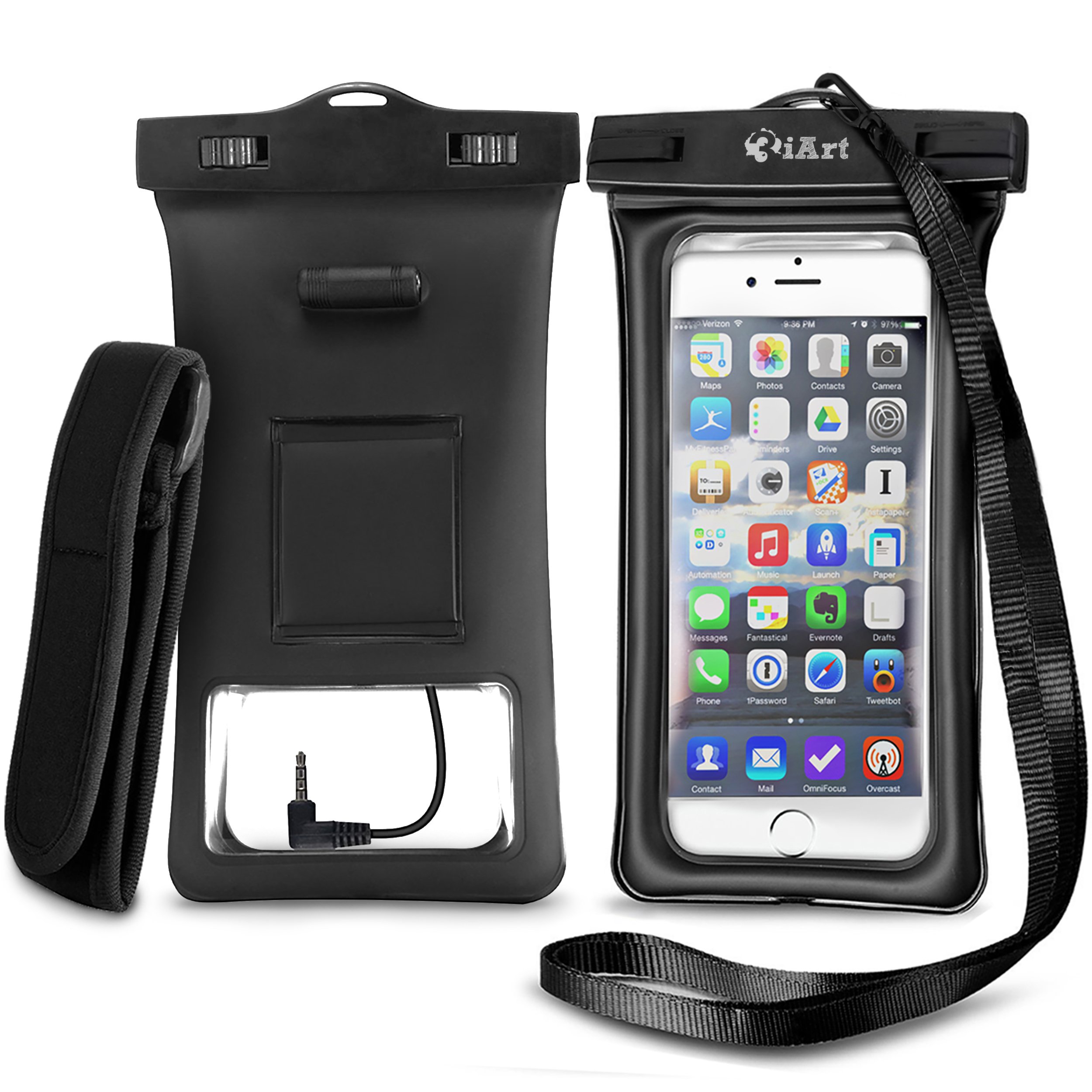 Floating Waterproof Case Dry Bag With Armband & Audio Jack For Iphone 6 6 Plu.. 25 81JXetrw5aL