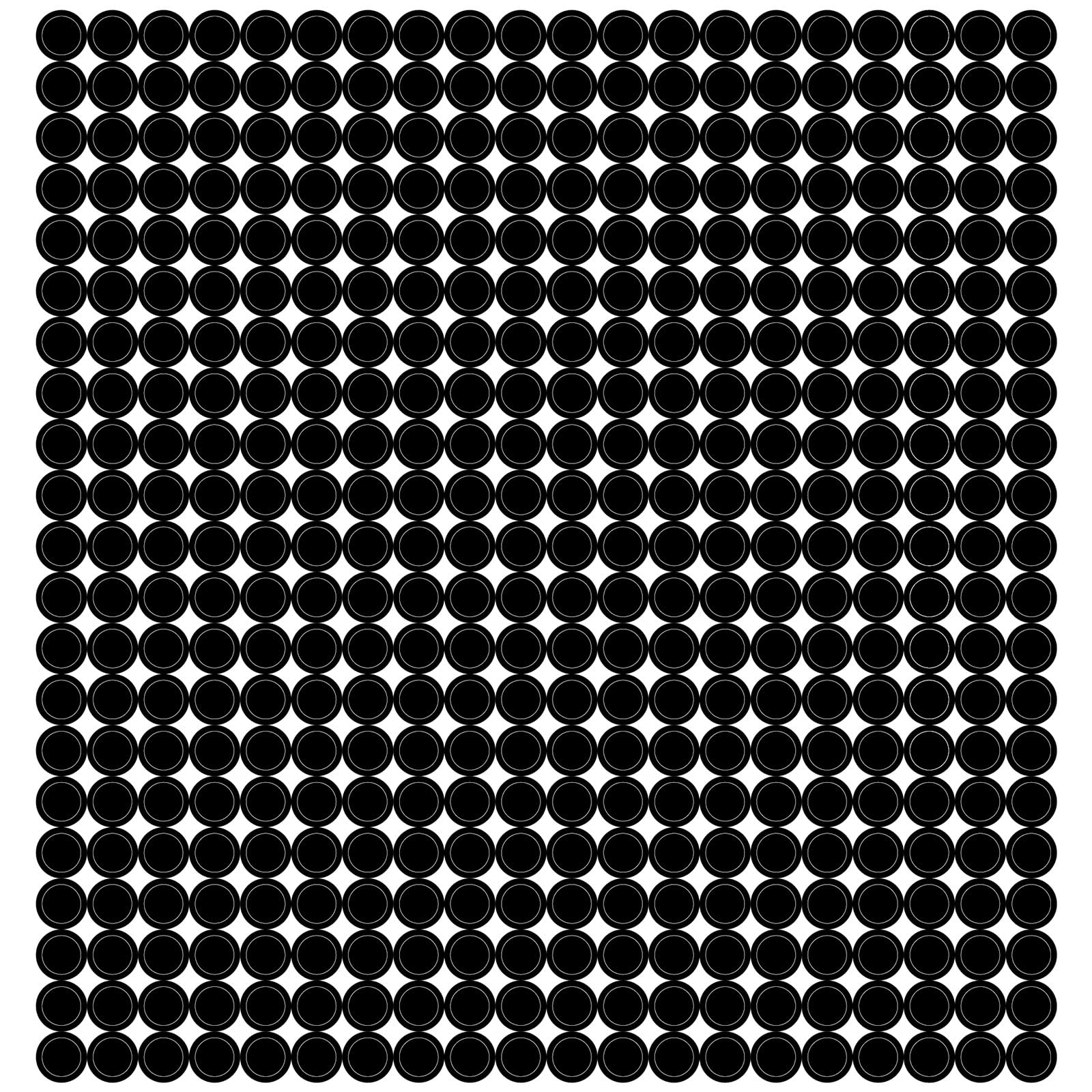 Photo 1 of 11760Pcs Small Colored Dot Stickers, 1/4" Black Colored Coding Labels Tiny Mini Little Assorted Round Circle Stickers