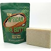 Nimba Foods Raw African Shea Butter Unrefined Bulk 1LB | 100% Pure for Soap Making, Body Butter, Skin, Hair, Eczema