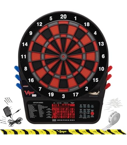 Amazon.com : Arachnid Cricket Pro Dartcade Electronic Dartboard