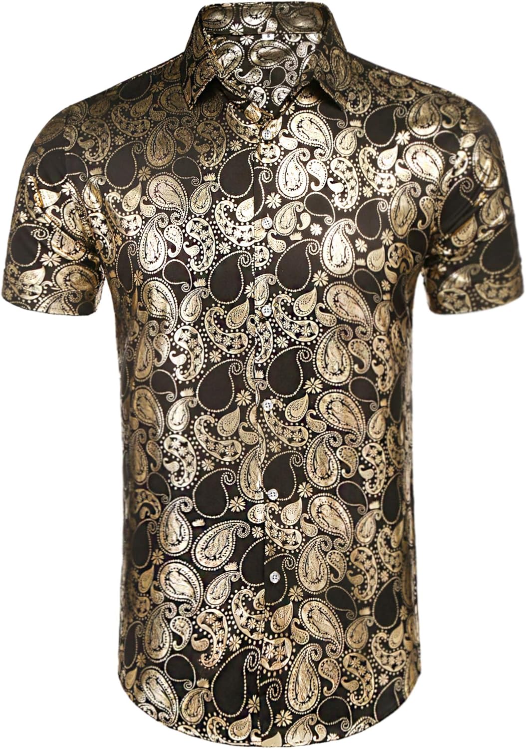 slim floral print dress shirt