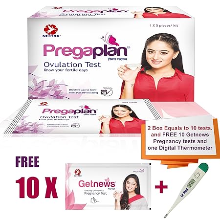 Dr Trust Neclife Pregaplan One Step Ovulation Test Kits (Pack of 2)