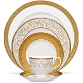 Noritake Summit Gold 5-Piece Place Setting, Service for 1