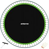 Zoomster Replacement Jumping Mat, Fits 14 ft Round Trampoline Frame with 72 V-Hooks, Using 5.5" Springs 150" Premium Trampoline Mat (Excluding Frame and Spring)