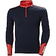 Helly-Hansen LIFA Merino Midweight Half-Zip Base Layer for Men - Performance Wicking Interior