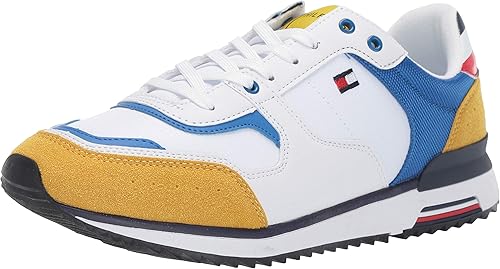 tommy hilfiger yellow sneakers