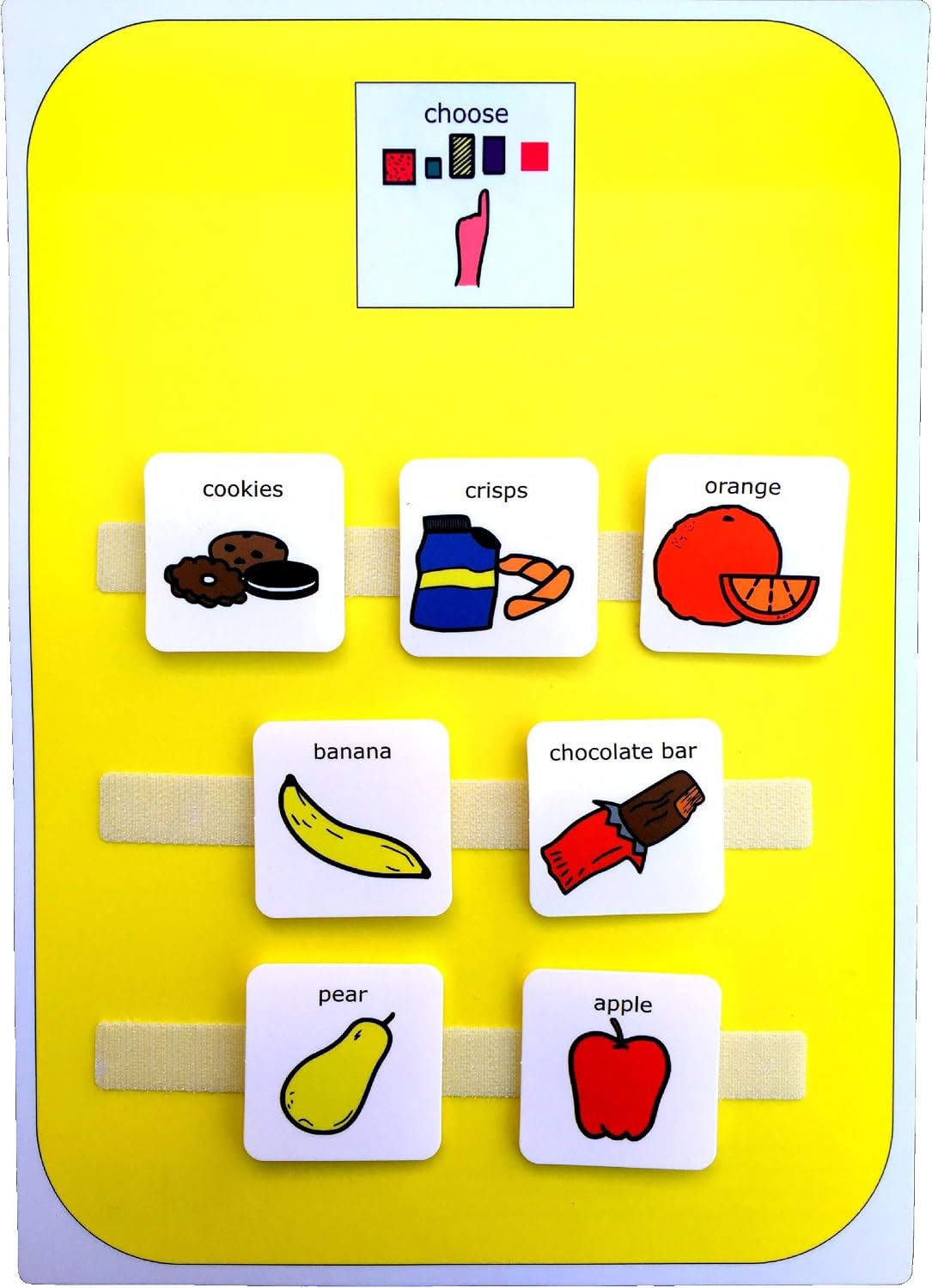 Snack Choice Nonverbal Communication Board -15 Communication Cards, SEN - Image 3