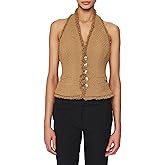 Ronny Kobo Women's Sleeveless Tweed Truman Vest
