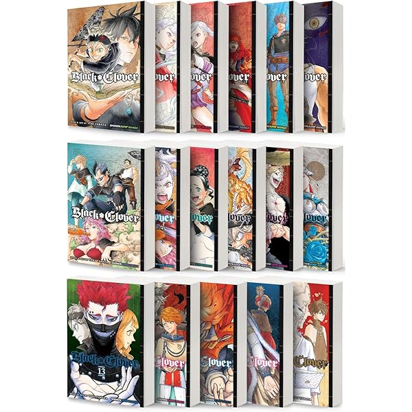 Black Clover Manga Set, Vol. 18-25: Yuki Tabata, 9781974707416