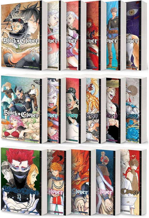 Amazon.com: Black Clover, Set of 11 Books. Vol. 26-36 by Yuki