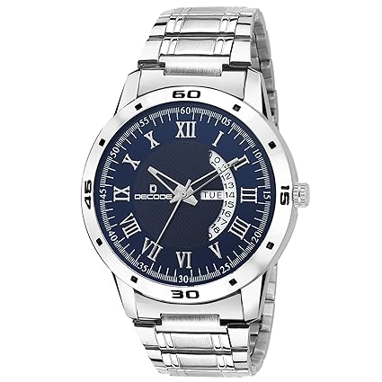 Analogue Blue Dial Mens & Boys Watch