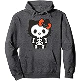 Hello Kitty Skeleton Halloween Hoodie Pullover Hoodie