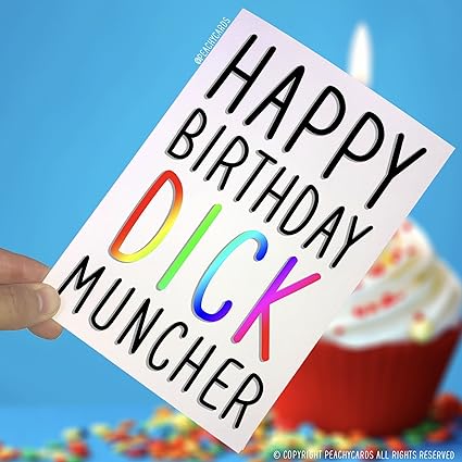 Funny Birthday Card Friend Boy Girl Male Female Man Woman Friend