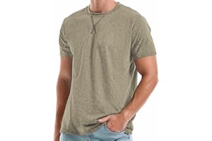 KLIEGOU Men's T-Shirts - Premium Cotton Crew Neck Tees S - 4XL