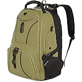 SwissGear 1900 Scansmart TSA 17 Laptop Backpack, Olive Branch, 19-Inch