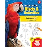 Learn to Draw Birds & Butterflies