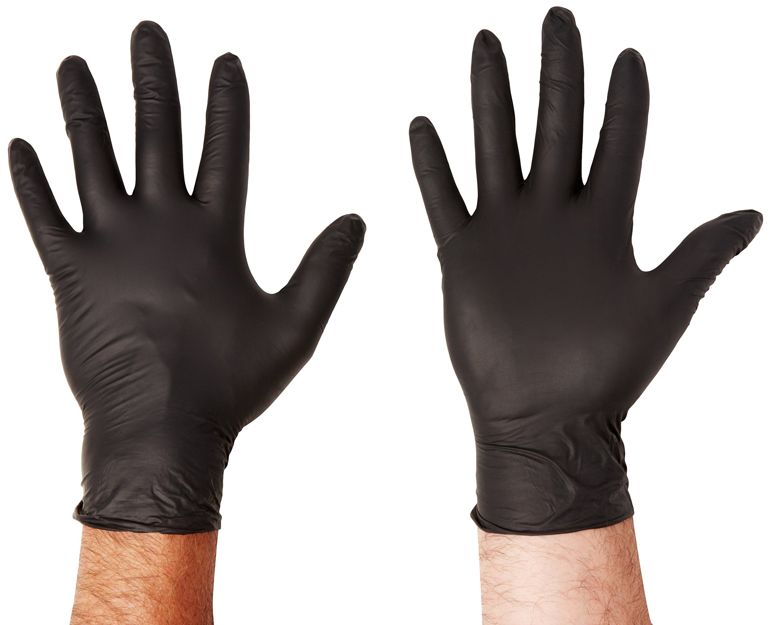 Speciality Black Nitrile Examination Gloves, Size L, Pack of 100