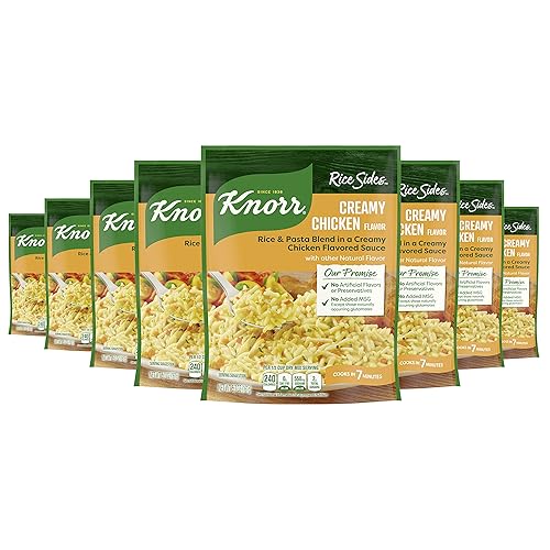 Knorr Rice Side Dish, Creamy Chicken, 5.7 oz (8-Count)